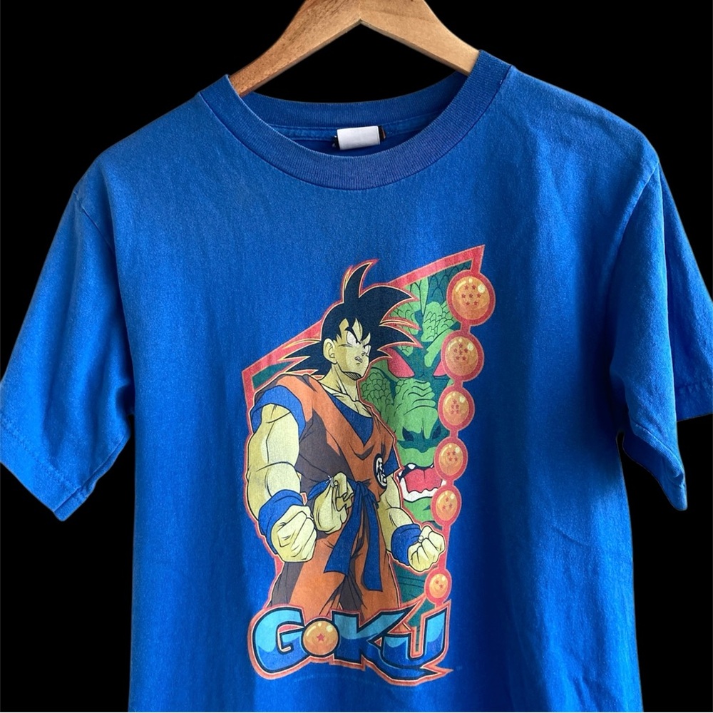 Vintage 2000 Dragon Ball Z Goku Tee YOUTH L Y2k Anime Rare VTG Movie Promo Small
